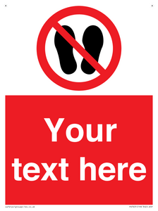 Custom prohibition do not stand here